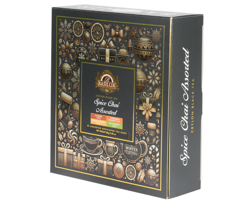 Basilur Spiced Chai Assortment - 40 Enveloped Tea Bags