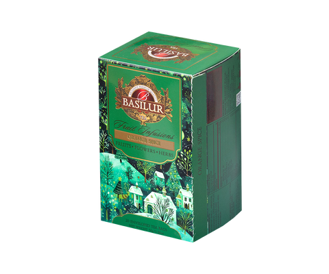 Fruit Infusions - Christmas Flavors - Orange Spice - 20 Enveloped Tea Bags