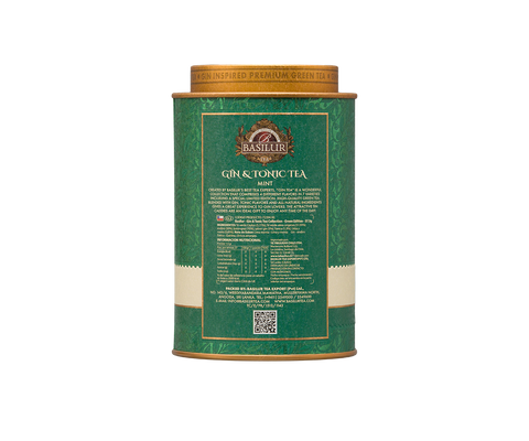 Basilur Gin Tea - Green Edition - 75g Loose Leaf Green Tea