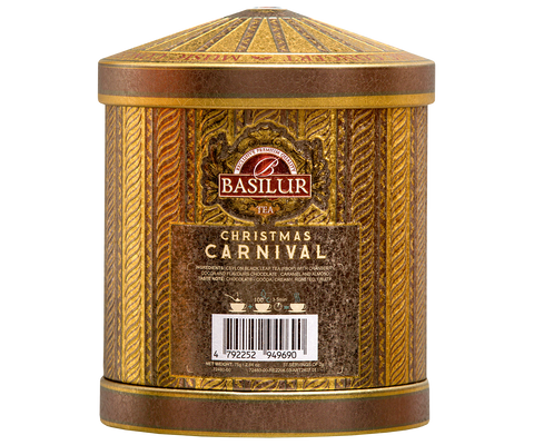 Carnival Collection Festive Delight Music Box - 75g Loose Leaf Ceylon Black tea