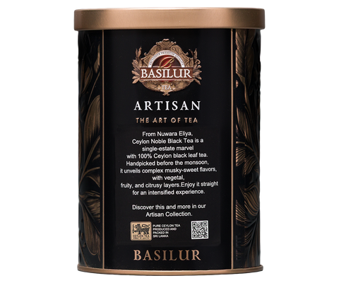 Ceylon Noble Black Tea Tin - 100g Black Leaf Tea