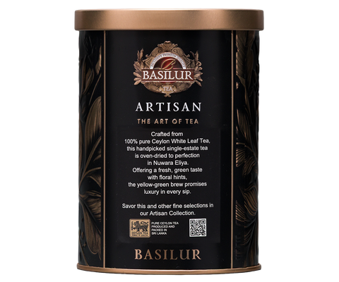 Ceylon Premium White Tea Tin - 25g Loose Leaf White Tea