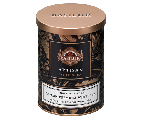 Ceylon Premium White Tea Tin - 25g Loose Leaf White Tea