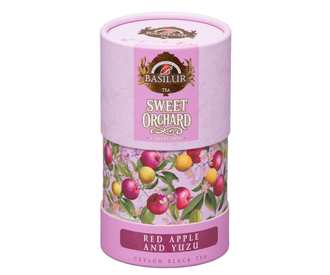 Basilur Sweet Orchard Red Apple & Yuzu - 75g Loose Leaf Black Tea