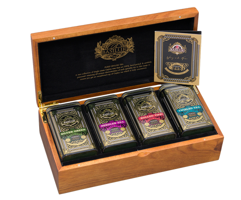 Basilur Rare Teas - Luxury Wooden Presenter