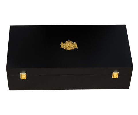 Basilur Golden Tea Set - Ultra Luxury Wooden Tea Presenter