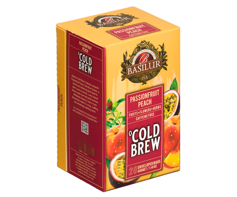 Cold Brew - Passionfruit Peach - 20 Enveloped Tea Bags