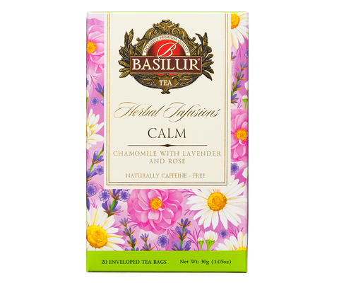 Basilur Herbal Infusions - Calm - 20 Enveloped Tea Bags