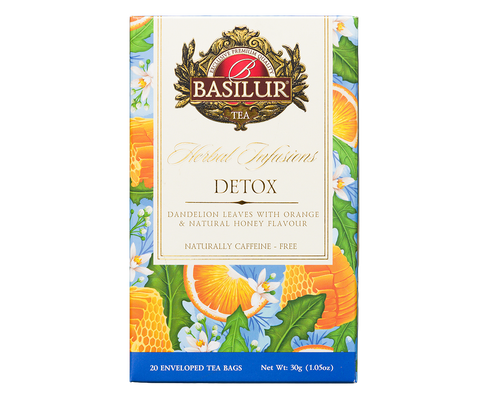 Basilur Herbal Infusions - Detox - 20 Enveloped Tea Bags