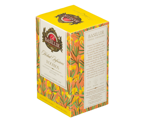 Basilur Herbal Infusions - Rooibos - 20 Enveloped Tea Bags