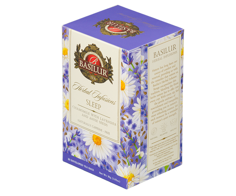Basilur Herbal Infusions - Sleep - 20 Enveloped Tea Bags