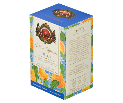 Basilur Herbal Infusions - Detox - 20 Enveloped Tea Bags