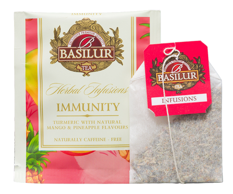 Basilur Herbal Infusions - Immunity - 20 Enveloped Tea Bags
