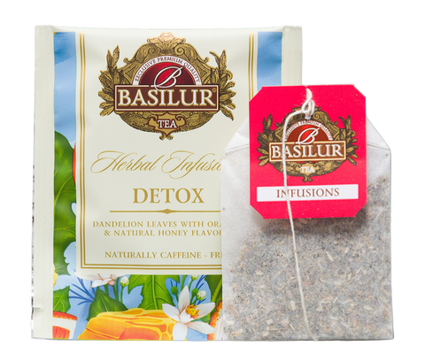 Basilur Herbal Infusions - Detox - 20 Enveloped Tea Bags