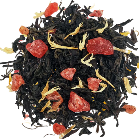 Midnight Magic-Cornflower and Cherry Black Tea-100g Loose Leaf