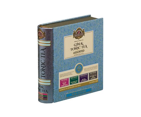 Gin & Tonic Tea- Blue Limited Edition - 32 Enveloped Tea Bags - 4 Flavours