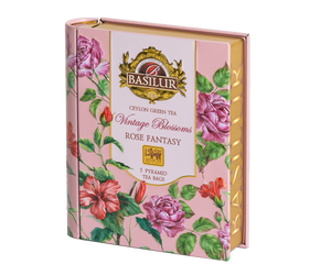 Vintage Blossoms - Rose Fantasy Pyramid Tea Bags