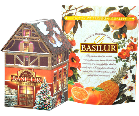 Christmas Tea House - Cornflower & Marzipan Black Tea- 100g Loose Leaf