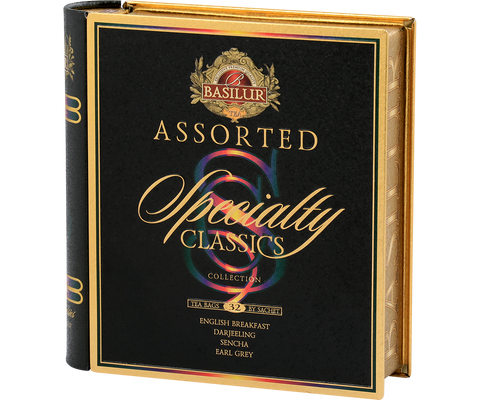 Specialty Classics Tea Book - 32 Enveloped Tea Bags - 4 Flavours