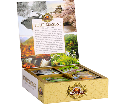 Four Seasons Assortment  - 40 Enveloped Tea Bags - 4 Flavours