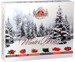 Winter Berries - 60 Enveloped Tea Bags Gift Box